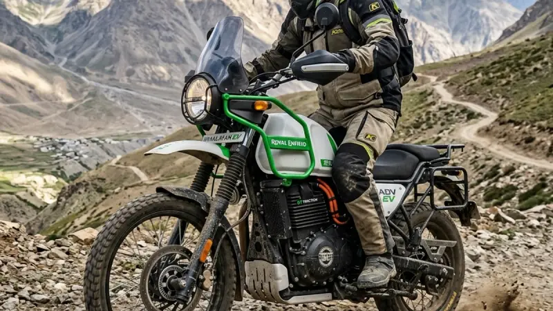 Royal Enfield Himalayan Electric India Launch